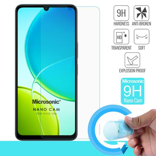 Microsonic Vivo Y19 Nano Glass Cam Ekran Koruyucu