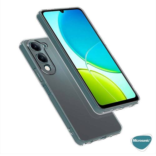 Microsonic Vivo Y19 Kılıf Transparent Soft Şeffaf
