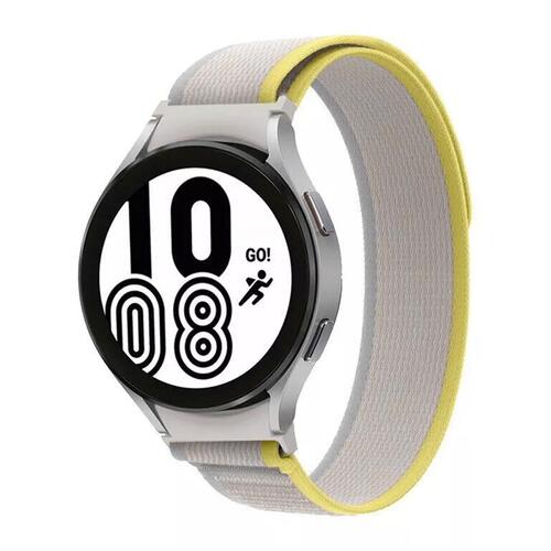 Microsonic Samsung Galaxy Watch 4 40mm Kordon Hike Spiral Bej