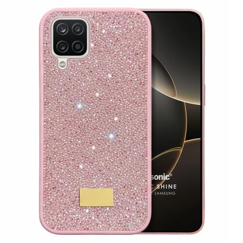 Microsonic Samsung Galaxy M12 Kılıf Cosmic Shine Pembe