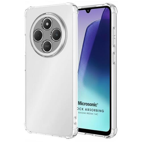 Microsonic Xiaomi Redmi 14C Kılıf Shock Absorbing Şeffaf