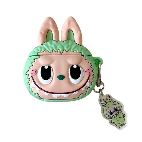 Microsonic AirPods Pro Kılıf Cartoon Figürlü Silikon Crtn-Fgr-Lbu-Ysl