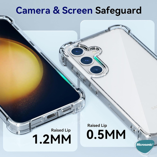 Microsonic Xiaomi Poco X7 Kılıf Shock Absorbing Şeffaf