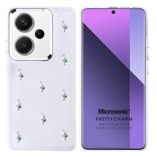 Microsonic Xiaomi Redmi Note 13 Pro Plus 5G Kılıf PrettyCharm Tulip