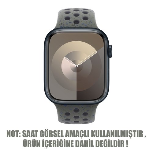 Microsonic Apple Watch Ultra 2 Kordon Flame Sport Band Yeşil