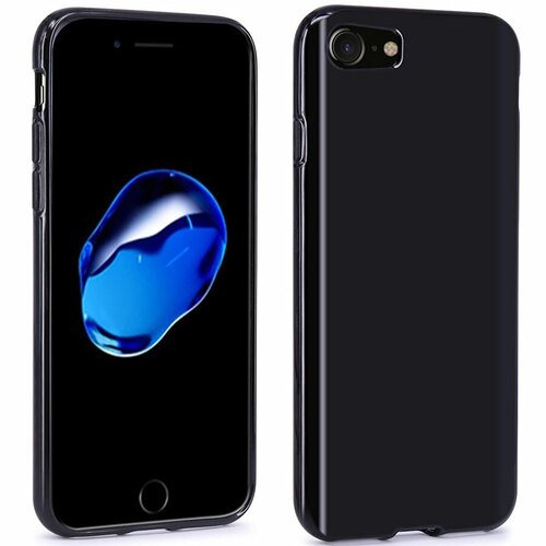 Microsonic iPhone 7 Kılıf Transparent Soft Siyah