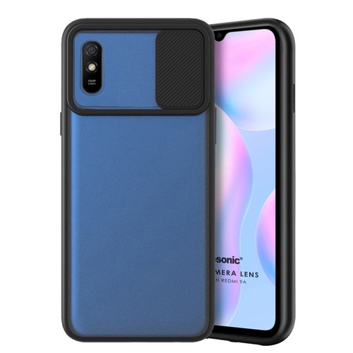 Microsonic Xiaomi Redmi 9A Kılıf Slide Camera Lens Protection Siyah