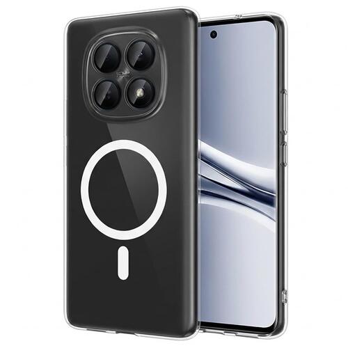 Microsonic Xiaomi Redmi Note 15 Kılıf MagSafe Clear Sararmaz Şeffaf