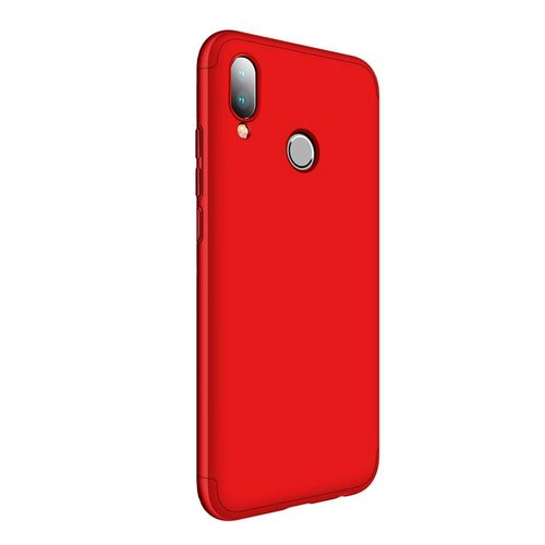 Microsonic Huawei P20 Lite Kılıf Double Dip 360 Protective Kırmızı