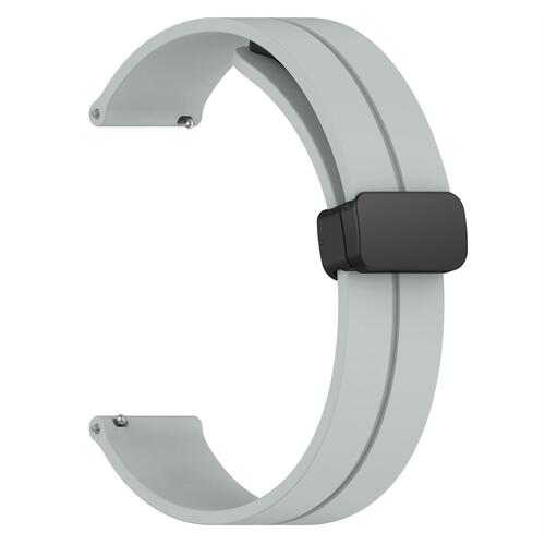 Microsonic Huawei Watch 5 46mm Kordon Ribbon Line Gri