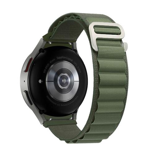 Microsonic Huawei Watch 5 46mm Kordon Alpine Loop Yeşil