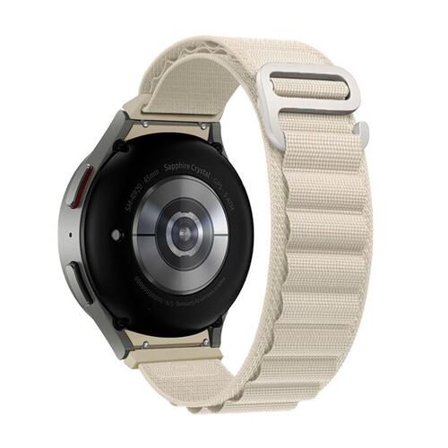 Microsonic Huawei Watch 5 46mm Kordon Alpine Loop Bej