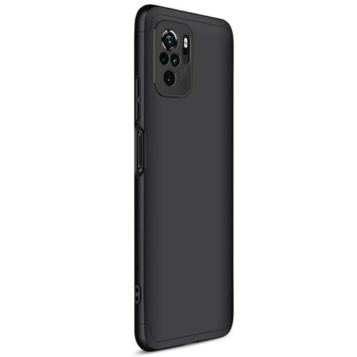 Microsonic Xiaomi Redmi Note 10 Kılıf Double Dip 360 Protective Siyah