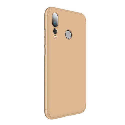 Microsonic Huawei P20 Pro Kılıf Double Dip 360 Protective Gold