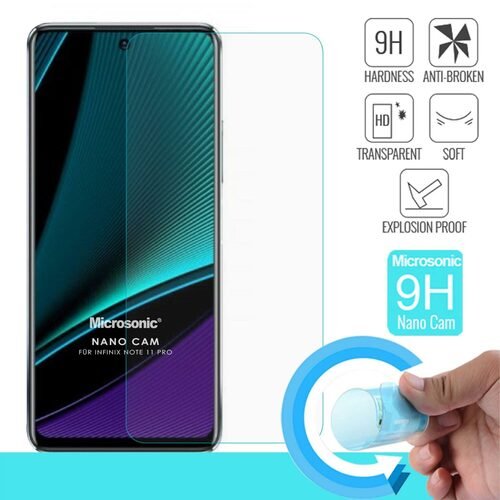 Microsonic Infinix Note 11 Pro Nano Glass Cam Ekran Koruyucu