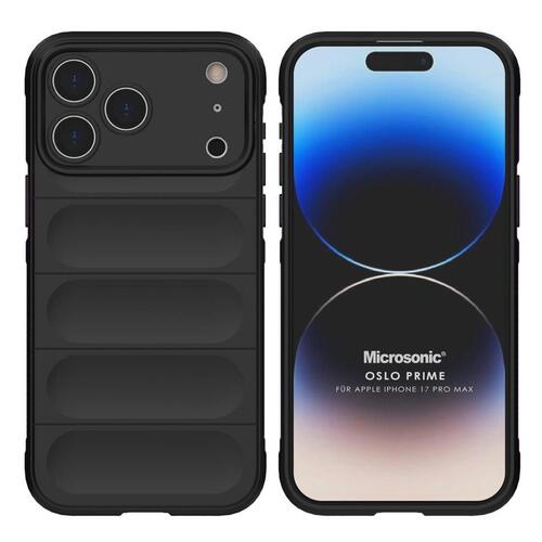 Microsonic Apple iPhone 17 Pro Max Kılıf Oslo Prime Siyah