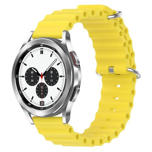 Microsonic Huawei Watch 5 46mm Kordon Ocean Band Sarı