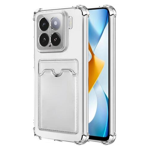 Microsonic Xiaomi 15 Card Slot Shock Kılıf Şeffaf