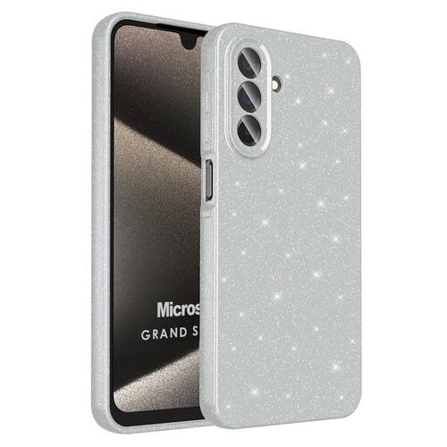 Microsonic Samsung Galaxy A17 Kılıf Grand Stardust Gümüş