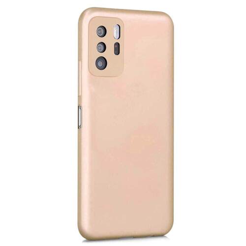 Microsonic Matte Silicone Xiaomi Poco X3 GT Kılıf Gold