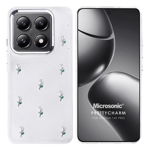 Microsonic Xiaomi Mi 14T Pro Kılıf PrettyCharm Tulip