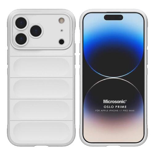 Microsonic Apple iPhone 17 Pro Max Kılıf Oslo Prime Beyaz