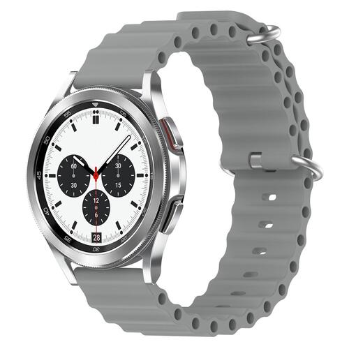 Microsonic Huawei Watch 5 46mm Kordon Ocean Band Gri