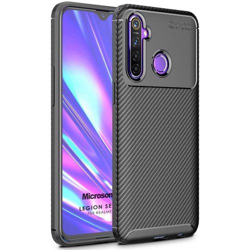 Microsonic Realme 5i Kılıf Legion Series Siyah