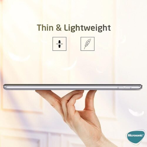 Microsonic Xiaomi Redmi Pad Kılıf Slim Translucent Back Smart Cover Lacivert