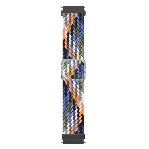 Microsonic Huawei Watch 5 46mm Kordon Braided Loop Band Renkli