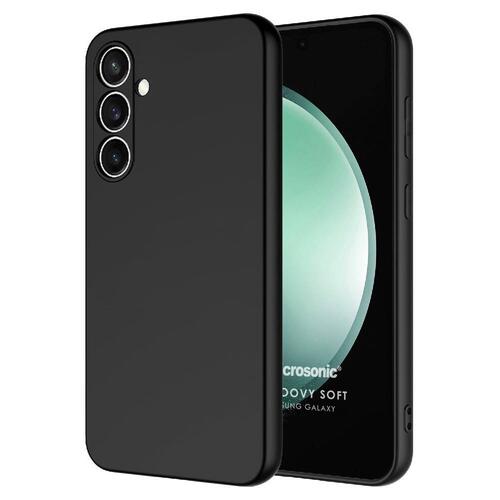Microsonic Samsung Galaxy A36 Kılıf Groovy Soft Siyah