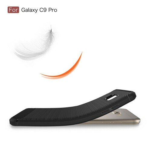 Microsonic Samssung Galaxy C9 Pro Kılıf Room Silikon Siyah