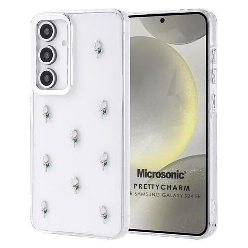 Microsonic Samsung Galaxy S24 FE Kılıf PrettyCharm Tulip