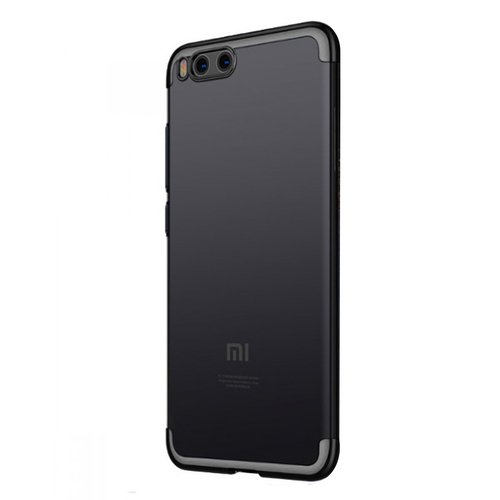 Microsonic Xiaomi Mi6 Kılıf Skyfall Transparent Clear Siyah