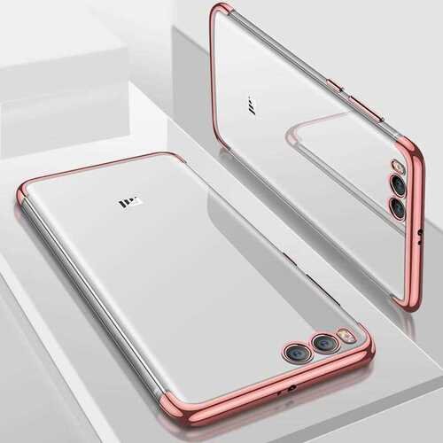 Microsonic Xiaomi Mi6 Kılıf Skyfall Transparent Clear Rose Gold