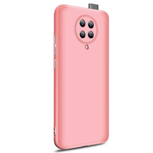 Microsonic Xiaomi Redmi K30 Pro Kılıf Double Dip 360 Protective Rose Gold