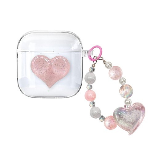 Microsonic Huawei FreeBuds SE 3 Kılıf Figure Series LoveWave Pembe
