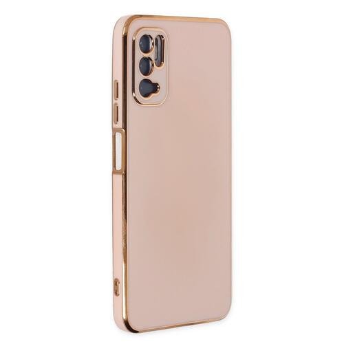 Microsonic Xiaomi Poco M3 Pro Kılıf Olive Plated Pembe