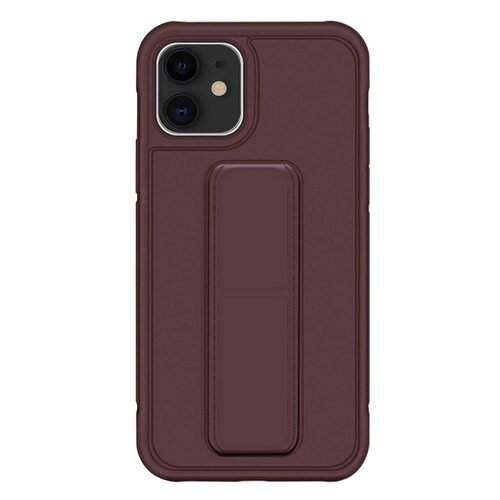 Microsonic Apple iPhone 11 Kılıf Hand Strap Mor