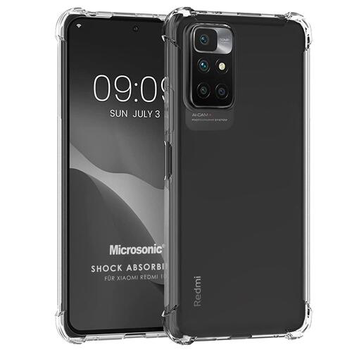 Microsonic Xiaomi Redmi 10 2022 Kılıf Shock Absorbing Şeffaf