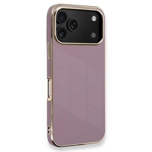 Microsonic Apple iPhone 17 Pro Max Kılıf Olive Plated Lila