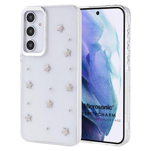 Microsonic Samsung Galaxy A55 Kılıf PrettyCharm Star