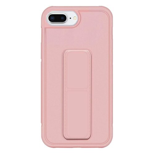 Microsonic Apple iPhone 8 Plus Kılıf Hand Strap Rose Gold