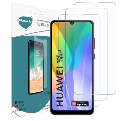 Microsonic Huawei Y6P Screen Protector Nano Glass (3 Pack)