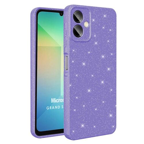 Microsonic Samsung Galaxy A07 Kılıf Grand Stardust Mor
