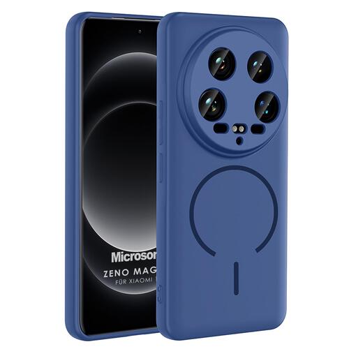 Microsonic Xiaomi 14 Ultra Kılıf Zeno MagSafe Lacivert