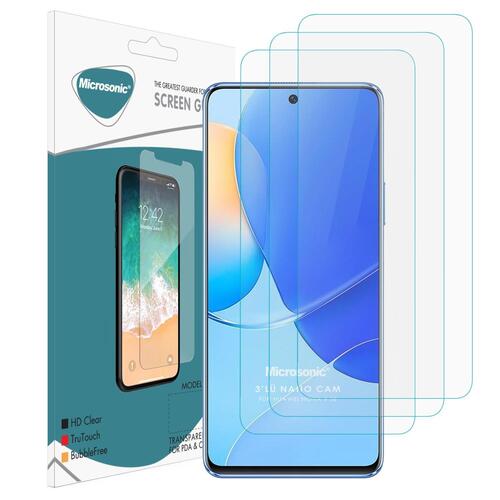 Microsonic Huawei Nova 9 SE Screen Protector Nano Glass Cam Ekran Koruyucu (3`lü Paket)