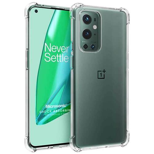 Microsonic OnePlus 9 Pro Kılıf Shock Absorbing Şeffaf