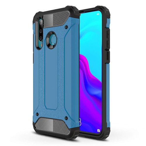 Microsonic Huawei P30 Lite Kılıf Rugged Armor Mavi