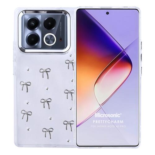 Microsonic Infinix Note 40 Pro 4G Kılıf PrettyCharm Bow
